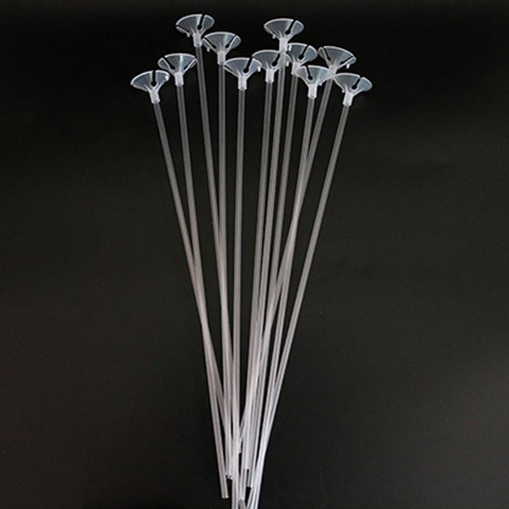 100 Set Sticks Column Stand DIY Wedding Transparent Easy Apply Acrylic Balloon Holder Party Decorative Fixing Kids Birthday