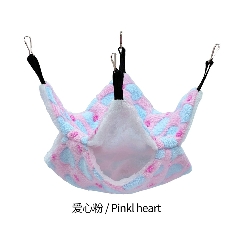 Hamaca para hámster, cama para roedores y hámster, accesorios para ratas, hamaca para ratas, hamaca para roedores, casa de conejillo de indias CXW04: Caqui oscuro