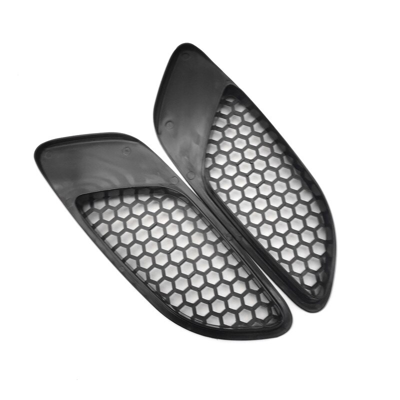 Glänzend Schwarz Motorhaube entlüften Haube Luft Lüftungsschlitze Scoop Kanal M3 Typ Universal- für BMW E90 E91 E92 E93
