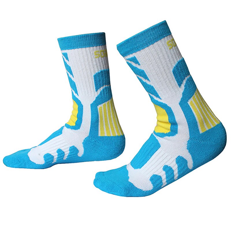 1 Pair Outdoor Sports Socks Children Anti-sweat Anti-slip Breathable Roller Skating Skiing Cycling Hosiery Accessories