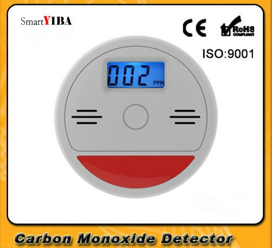 Smartyiba lcd kulilte forgiftning alarmsystem uafhængig co-forgiftningsgas advarsel alarm sensor co-detektor