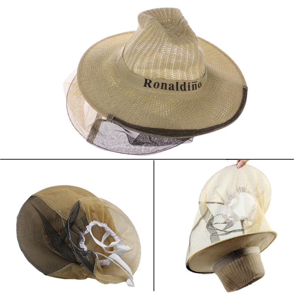 100% tout neuf et de apiculture jardin garde Cowboy chapeau Anti moustique abeille insecte Bug visage tête voile: Default Title