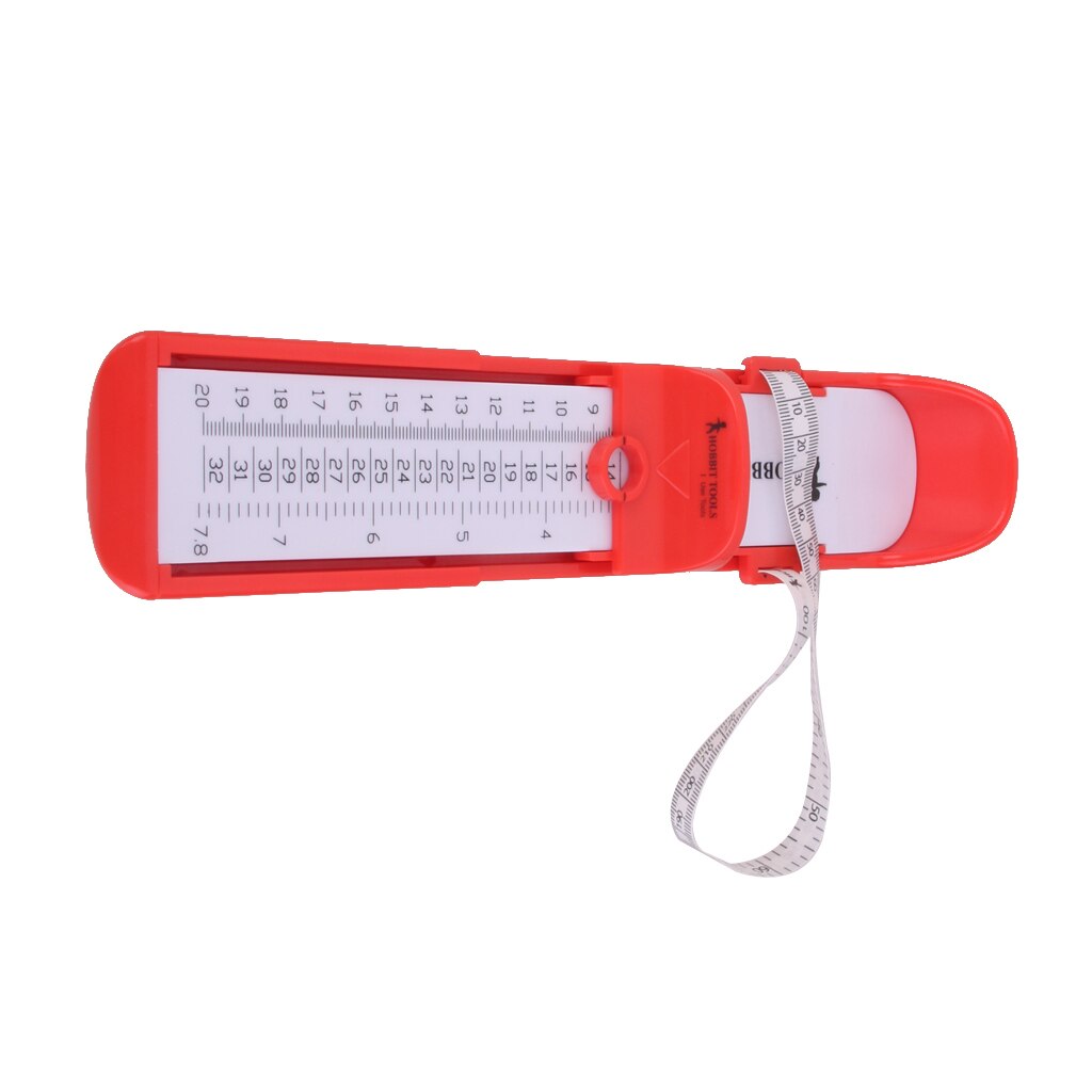 Toddler Baby Child Kids Foot Measuring Gauge Infant Child Shoe Measure Tool Size: Red
