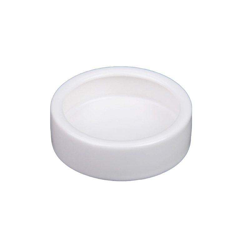 Bol rond en céramique blanche pour animaux de compagnie, bol d'alimentation pour reptiles, plat à vers, bols pour animaux de compagnie, Mini nourriture et eau Anti-fuite, mangeoire pour animaux de compagnie barbus A6HD