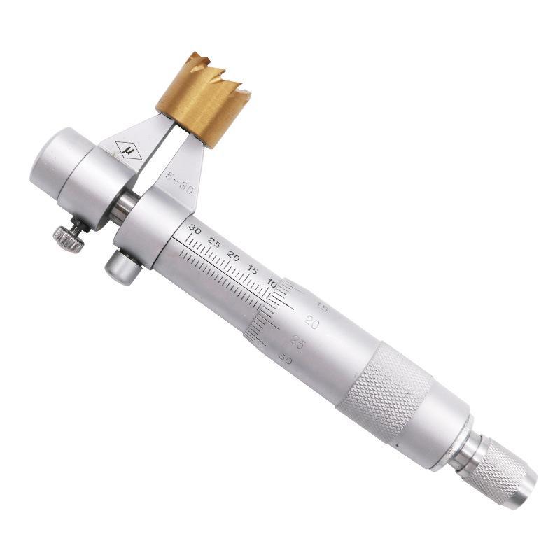 FGHGF 5-30mm Innen Durchmesser Mikrometer Zentimeter Karte Schraube Messgerät Spirale Mikrometer Für Sauerei Werkzeuge