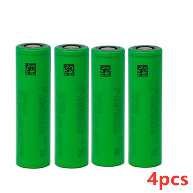 100% original 3.7V 3000 MAH Li ion 18650 battery for SONY us18650 vtc6 3000 mah 18650 battery 3.7V +1pcs Battery charger: White