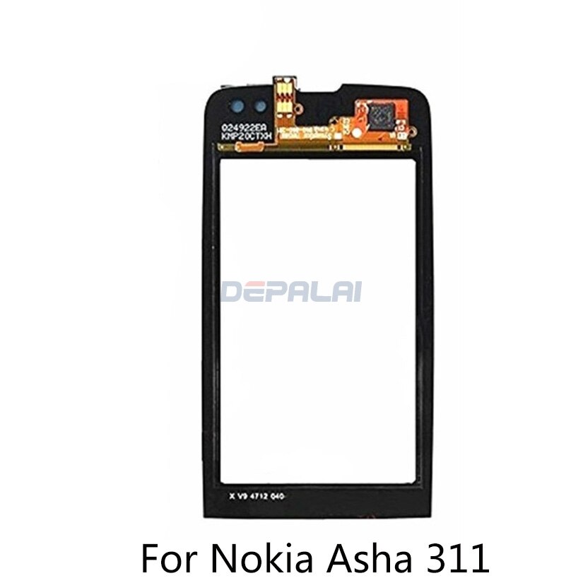 PhoneTouch Screen Digitizer For Nokia Lumia N305 306 308 309 310 311 430 435 532 N 502 503 Front Glass Sensor Panel Cable: 311