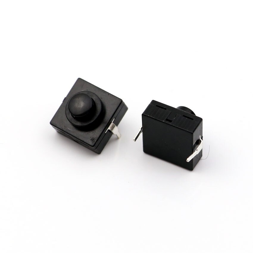 Ensemble de boutons de commutation pour lampe de poche, 3A, haute puissance, pièces de bricolage, interrupteur électronique pour torche, 5 pièces/lot