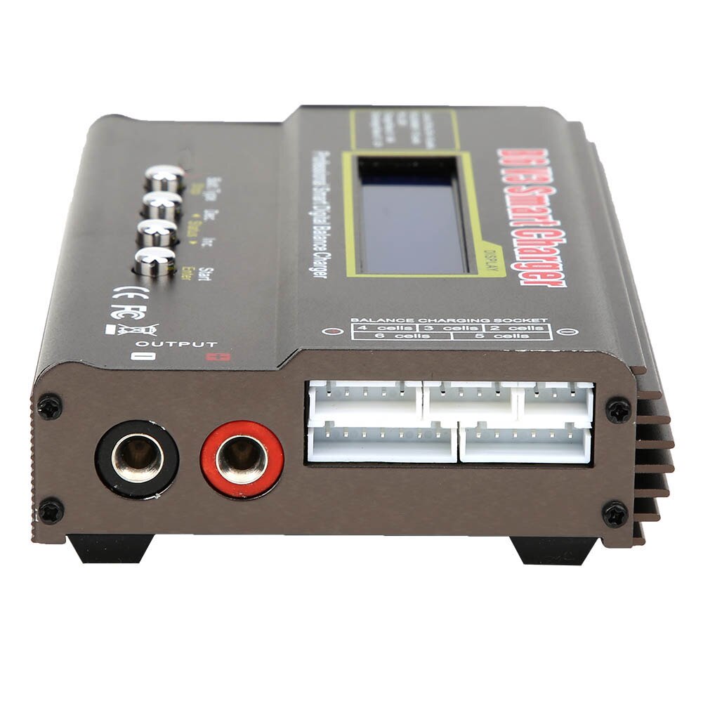 B6V3 80W Model Airplane Smart Digital Balance Battery Charger DC11.0-18.0 V Model Balance Charger