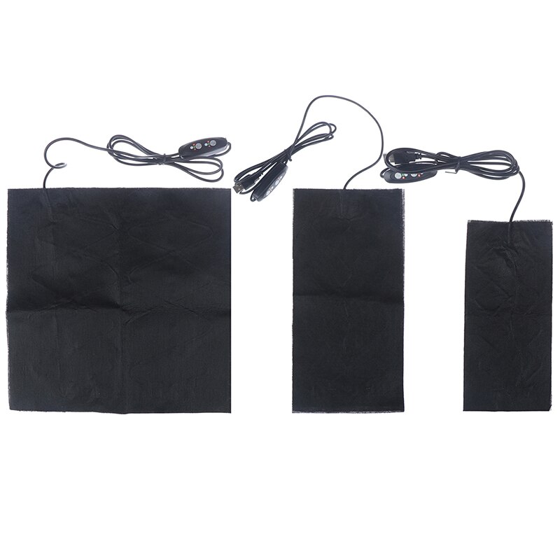 Usb Warme Pasta Pads Snel Verwarming Carbon Fiber Verwarming Pad Veilig Draagbare Verwarming Warmer Pad Voor Doek Vest Jas schoenen Sokken