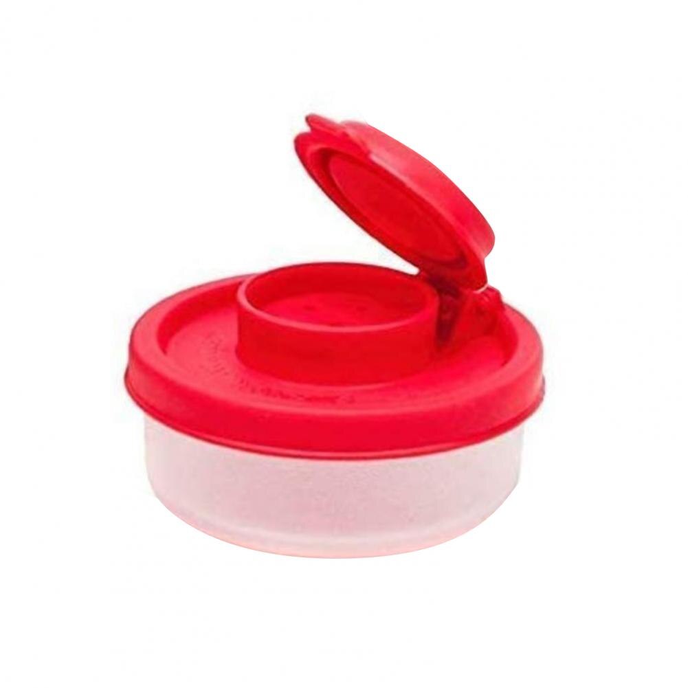 Kitchen Transparent Seasoning Jar Kitchen Spice Rack Condiment Bottle Double Lid Seasoning Box Whole Grain Storage Box