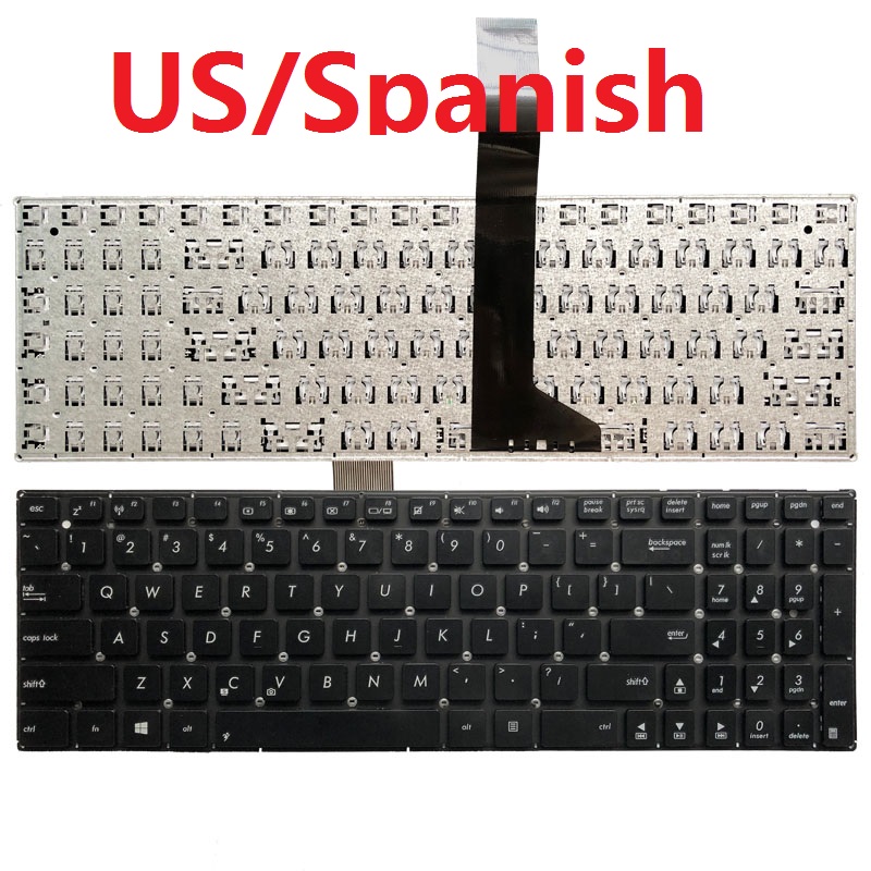 US/SP/Spanish keyboard FOR Asus F552C F552CL F552E F552EA F552EP F552L F552LAV F552LD F550LC A550JX A550L A550LA A550LB