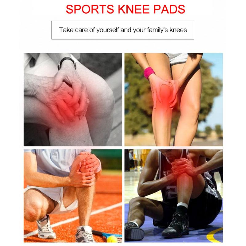 Omfattende beskyttelse knæbeskyttere åndbare og ikke indelukkede knæbeskyttere til gigt til basketball volleyball bøjlebeskytter
