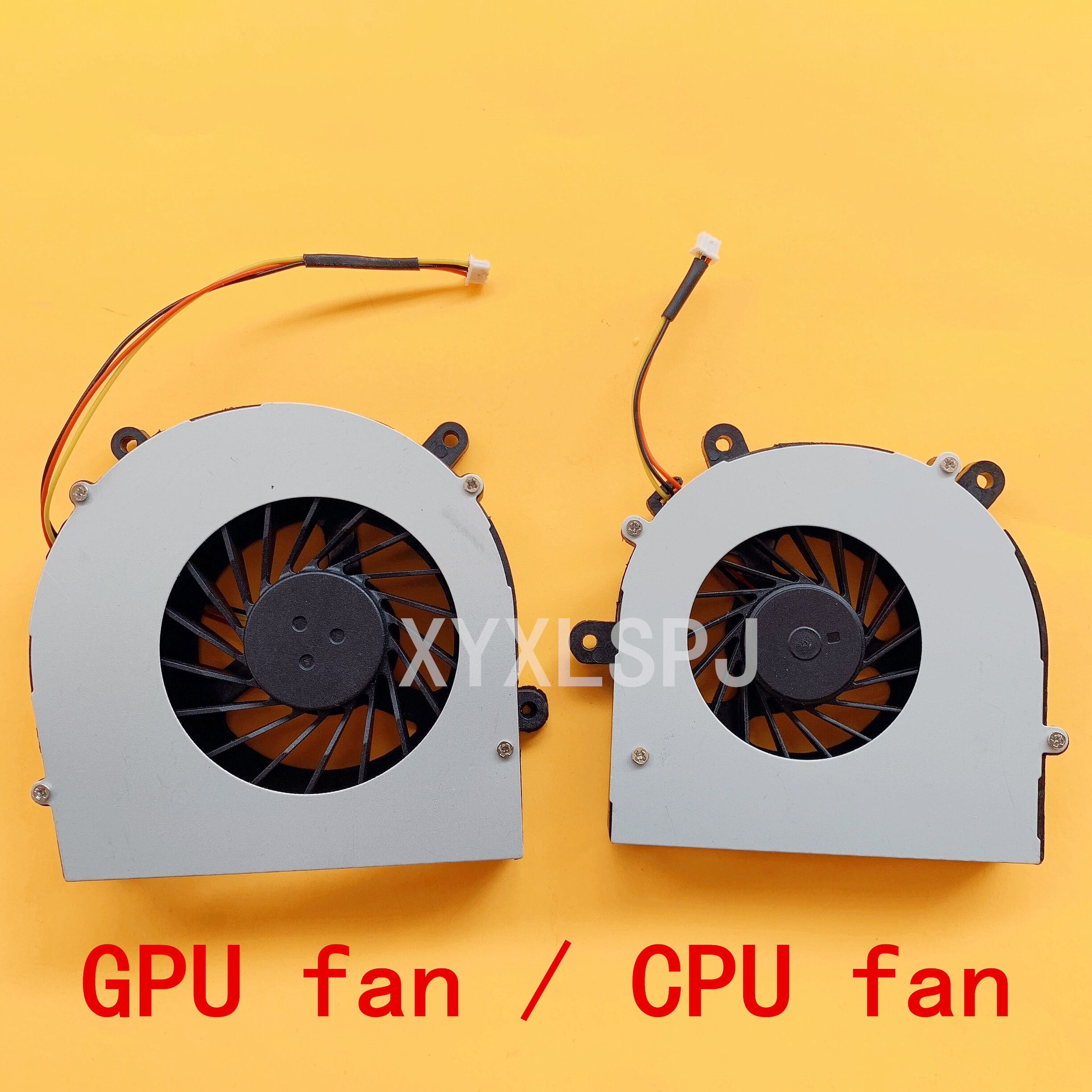 For Clevo P150 P150EM P150HM P151 P151HM P170 P170HM P170HM3 NP8130 NP8150 NP8170 NP9150 X511 X611 Series Laptop CPU Fan: CPU GPU fan oem
