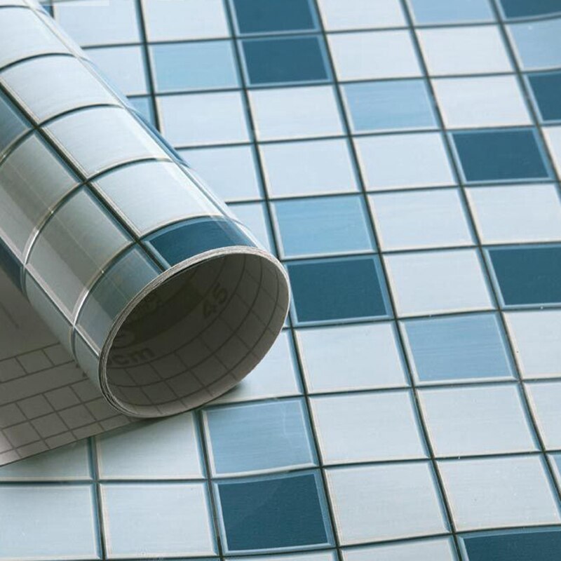 Kitchen Oil-Proof Waterproof Sticker Self-adhesive Wallpaper Peel and Stick Backsplash for for Drawer Stove Countertop 45x200cm