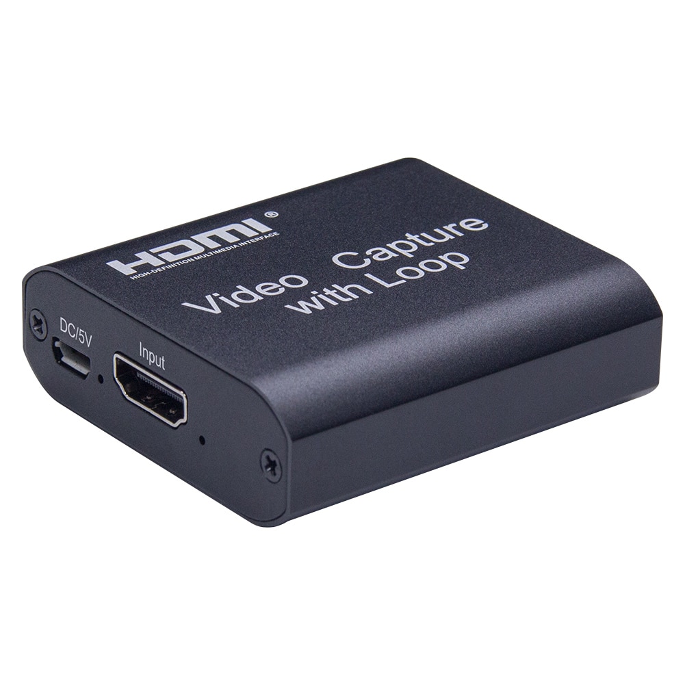 Video Capture Device 1080P With HDMI Loop-Out Video Capture Disk Game Capture Card For Windows Android And MacOS HD Capture