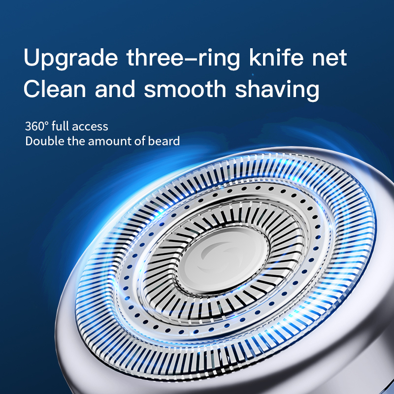 Mini barbeador elétrico portátil para homens, design de cápsula, viagem, uso doméstico, faca de barba elétrica, recarregável por usb, navalha elétrica de bolso