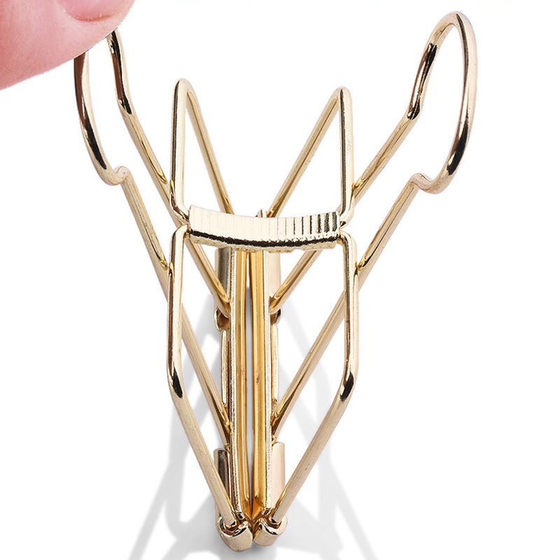 Cute Kawaii Colorful Metal Paper Clips Binder Clip For Photo Message Ticket File Office School Supplies Clips Korean Stationery