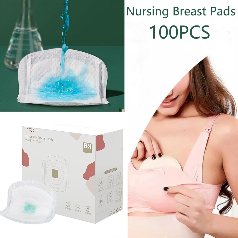 Bn 100 Stuks Wegwerp Verpleging Borst Pads Waterdicht Moederschap Tepel Pad Baby Borstvoeding Accessoires