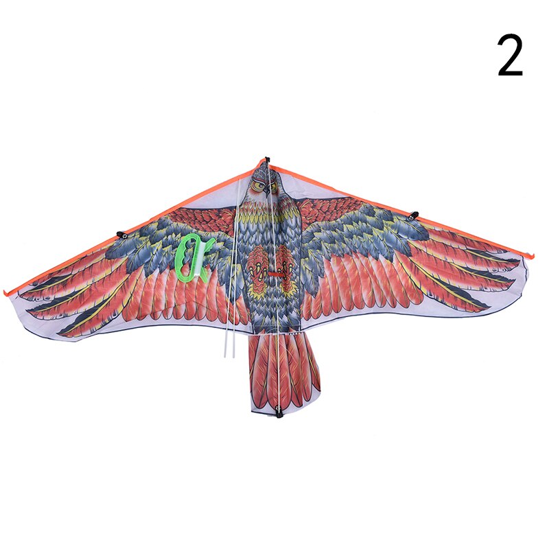 Flyvende høg fugleskræmsel have fugl gård nylon klud drager skræmmer hjem dekoration krage repeller 1m*50cm: N2