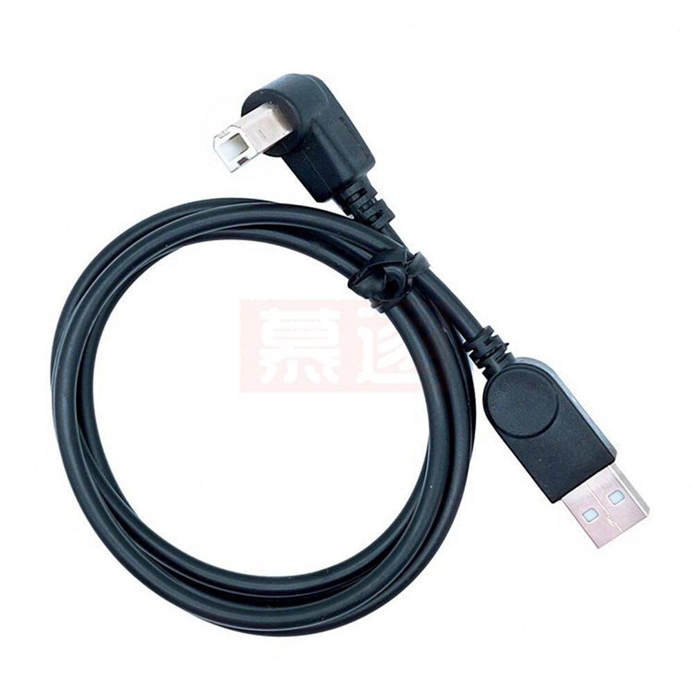 Usb 2.0 a han til usb b han type b bm op&amp;ned&amp;højre &amp; venstre vinkel printer scanner 90 graders kabel 100cm 150cm bm vinklet c
