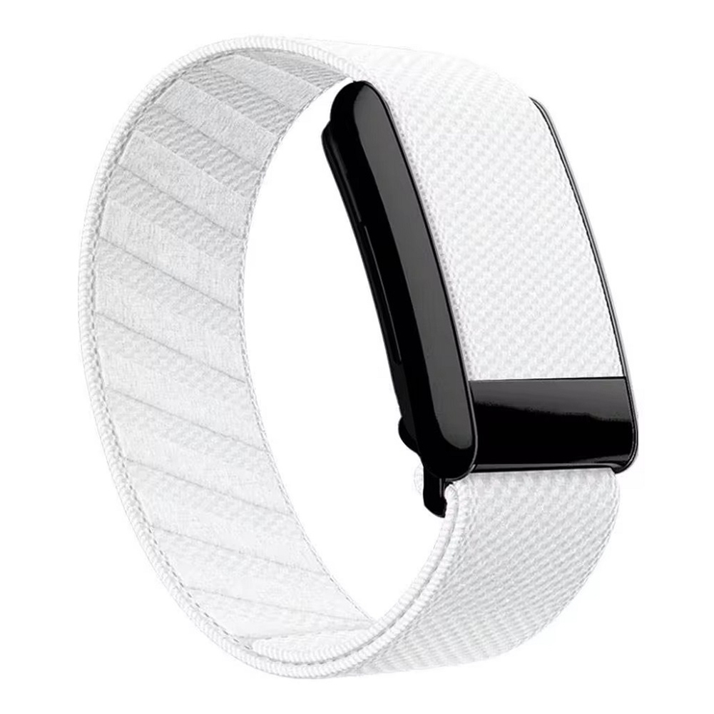 Fitness tracking strop udskiftning nylon sport fitness tracking strop rem til whoop health fitness aktivitetstracker remme: Lyserød