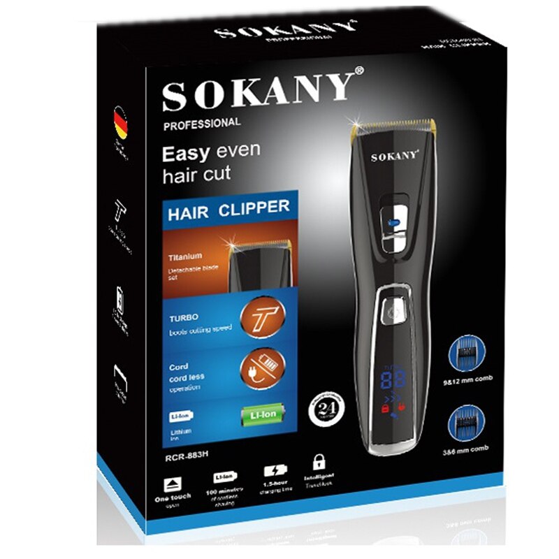 precision turbo hair clipper hair trimmer for men adjustable electric hair cutter machine cordless corded hair cut