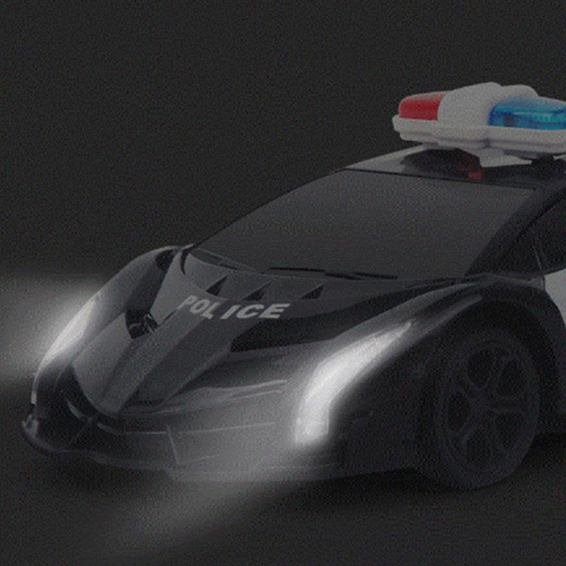 1/24 RC Police Car Electric Cop Car Toys Remote Control Vehicles Toys Educational Toys For Kids Birthday Year