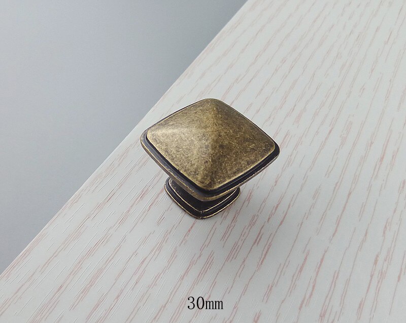 Tiradores Vintage de bronce amarillo para muebles de cocina, pomos de puerta corredera para cajón, armario, tocador, tirador de empuje