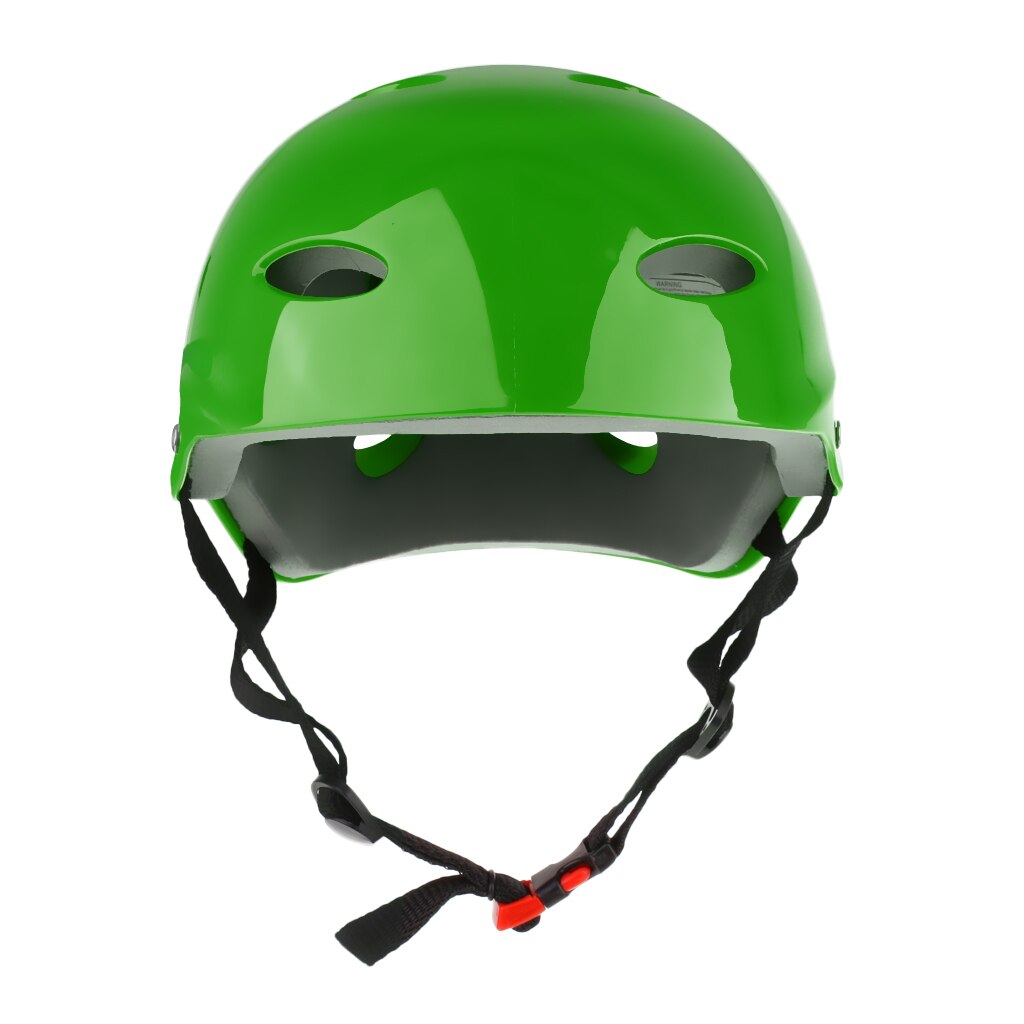 Casco de seguridad deportivo resistente al agua, ultraligero, ajustable, certificado CE para exteriores, bote, escalada, surf, Rafting, navegación S/M/L: Green M