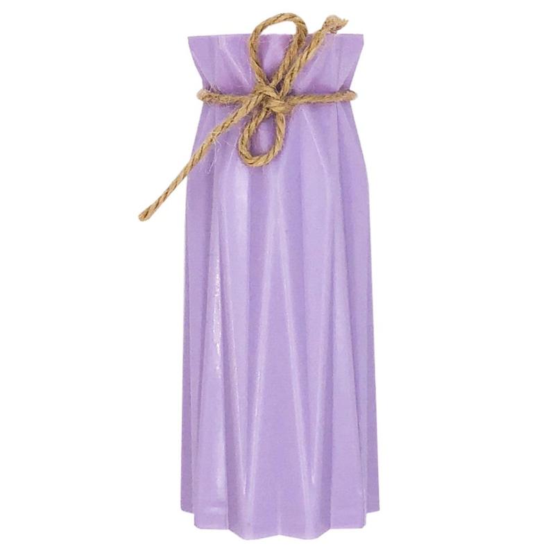 1pc plastique verre Vase blanc Imitation céramique Pot de fleur fleur panier fleur Vase décoration maison nordique décor