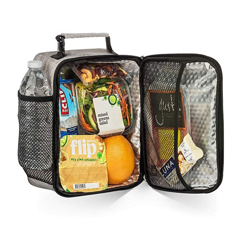 Pranzo al sacco portatile nuovo pranzo al sacco isolato termicamente borsa termica borsa Bento Pouch contenitore per la cena borse per la conservazione degli alimenti scolastici