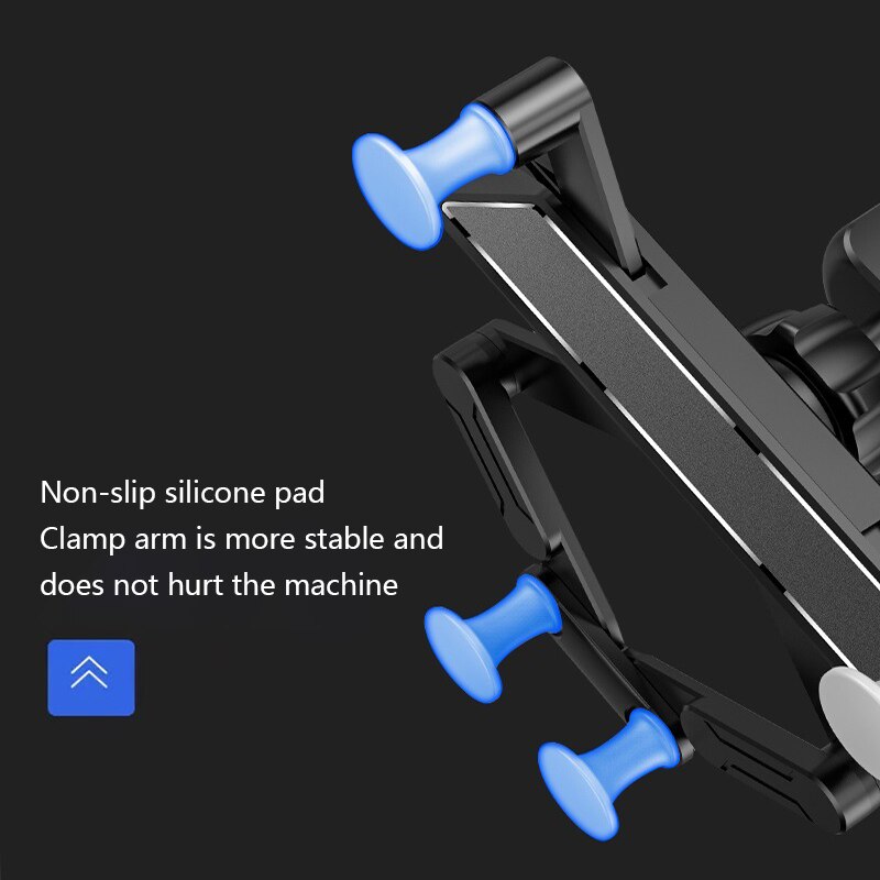 1 szt. Haczyk robić zawieszania telefonu samochodowego samochodowy powaga podstęp uchwyt na telefon komórkowy z metalowym wylotem powietrza akcesoria robić wnętrz samochodowych