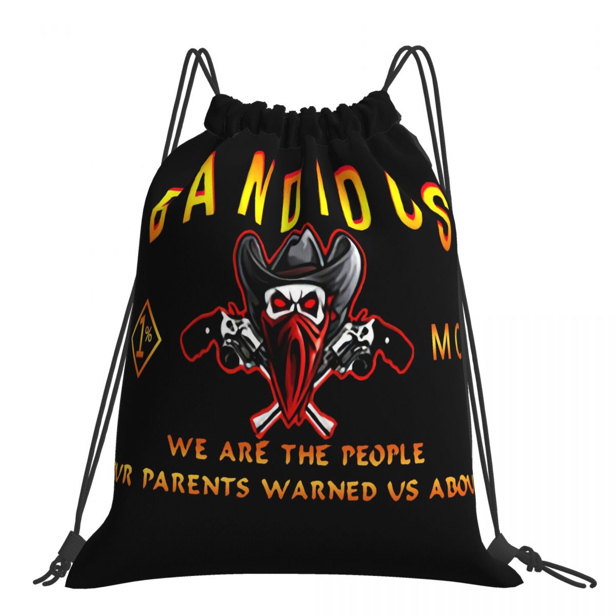 Best Support Your Local Bandidos Bandidosmc Sz S3Xl High Quanlity Original Streetwear Bags Backpack Bag: Default Title