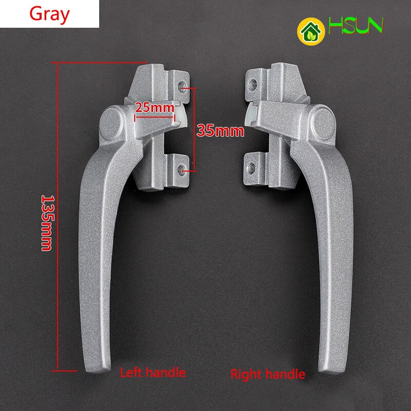 1pc Window Handle Lock Handle sliding window handle Aluminum Alloy window lock anti-theft lock
