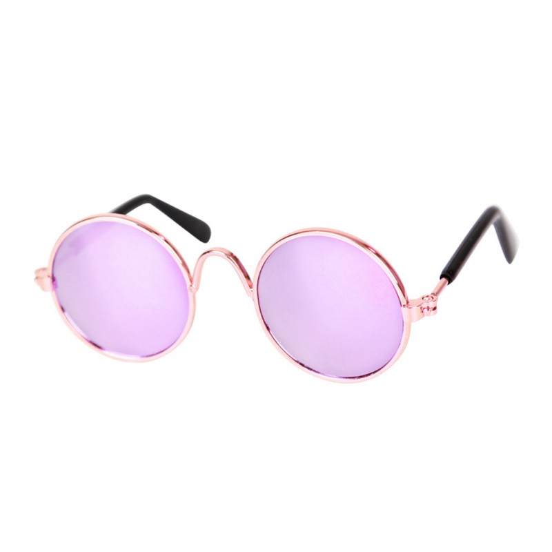 Katze Kleine Hund Spielzeug Auge-Sonnenbrille Tragen Fotos Requisiten Haustier Katze Gläser Hund Brille Stroh Hütte einstellen Haustier Katze zubehör: 06