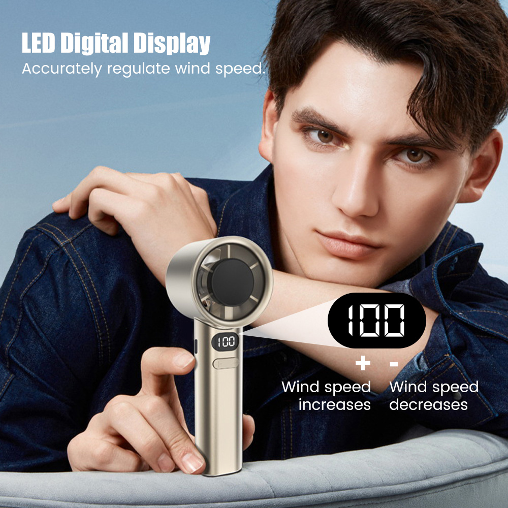 Przenośny Wiatraczek Ręczny Chłodzący Lodem mini Bezłopatkowy Wiatrak Ręczny USB Akumulatorowy Osobisty Wysokobrotowy Wiatrak Elektryczny Wiatrak robić Rzęs