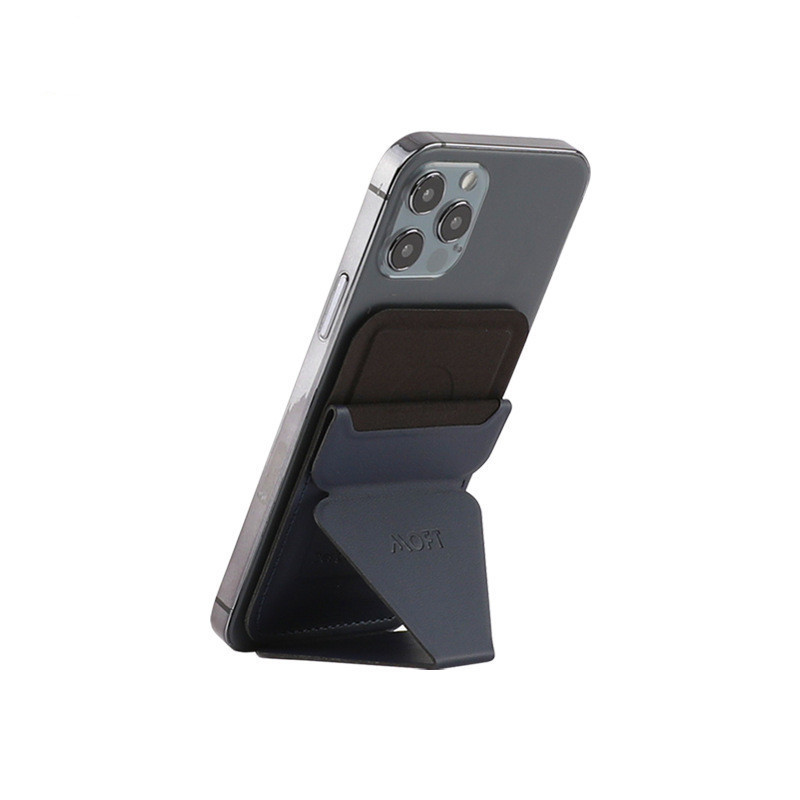 Moft Magnetische Dunne Kaarthouder Snap-On Magsafe Compatibel Stand Wallet Voor Iphone 12 Serie Ondersteuning Draadloos Opladen