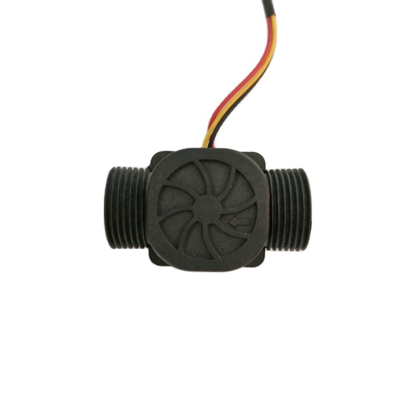 NPN Pulse Digital Hall Effect Water Flow Sensor 1-60L/M G3/4" -Ultisolar Energy-Solution iSentrol Saier Sensor Provider