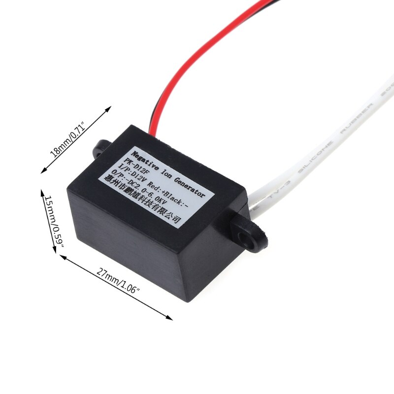 Free_on AC 220V High Output Air Ionizer Airborne Negative Ion Anion Generator DIY