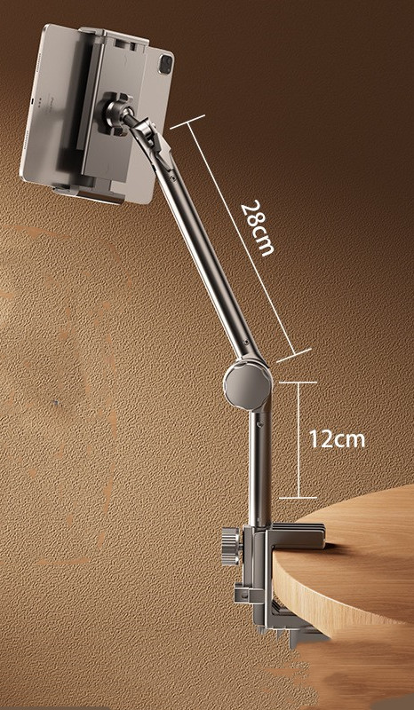 Brazo Flexible plegable para teléfono móvil, soporte para cama, soporte de mesa para teléfono móvil para grabación de vídeo, Galaxy Tab, soporte para brazo para tableta: verde