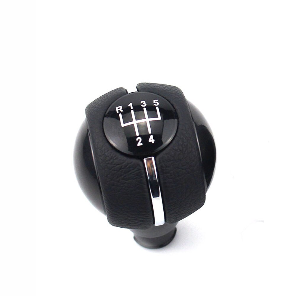 Voor Mini Cooper F55 F56 F54 F60 Oem 7641999 Manual Car Pookknop Shifter Cover Gaitor Lederen Laars 5 snelheid En 6 Speed: WHITE
