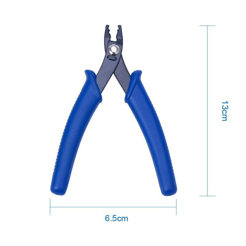 pandahall Steel Jewelry Tools Beading Crimper Pliers Split Ring Opener Plier DIY Equipment RoyalBlue