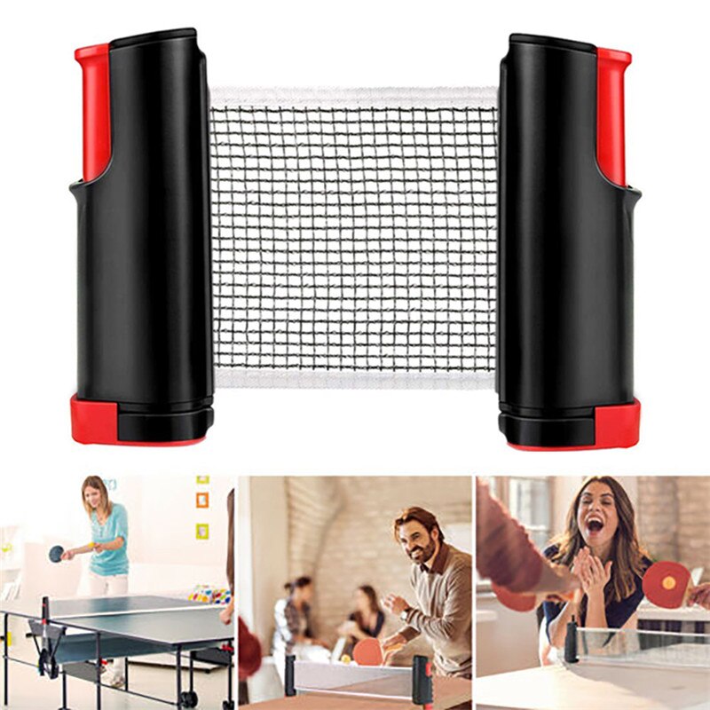 Retractable Table Tennis Net Kit Ping Pong Games Replacement Set Portable Indoor Table Tennis Accessories Equipment