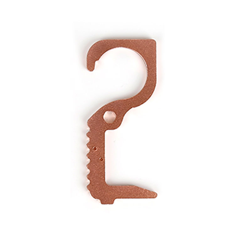 No Touch Key Door Opener Keys Chave Portable Hygiene Hand No Touch Key Handle Key Anti-contact ZERO-TOUCH Key Buckle Isolation: 02