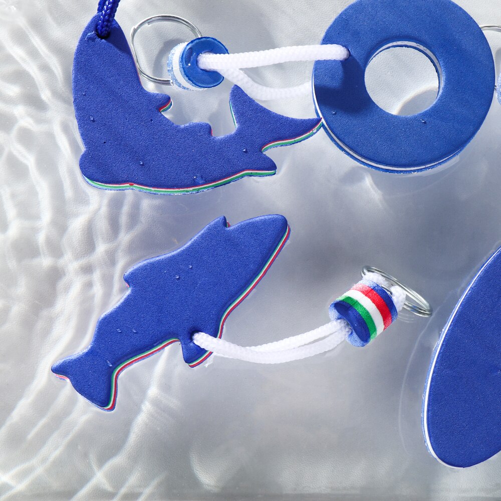 Multi-form Nette Bootfahren Meer Segeln Angeln Schlüsselring Wasser Schwimm Keychain Wasser Sport Schlüssel Anhänger Outdoor Sport Zubehör