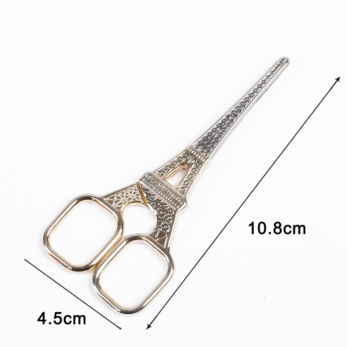 1pcs Exquisite Stainless Steel Antique Scissors European Retro Classic Craft Sewing Handicraft Scissor DIY Stitch Tools: Style 9