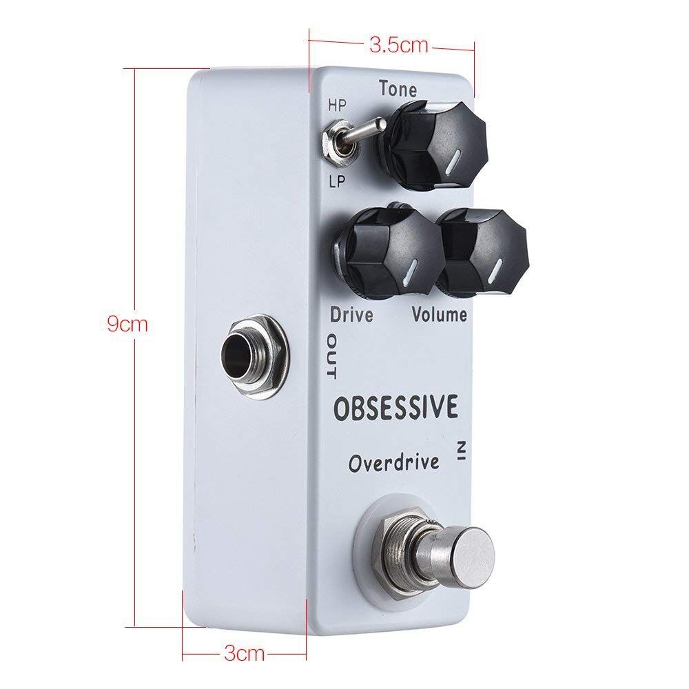 Mosky Obsessive Compulsive Drive OCD Overdrive Guitar Effect Pedal &True Bypass