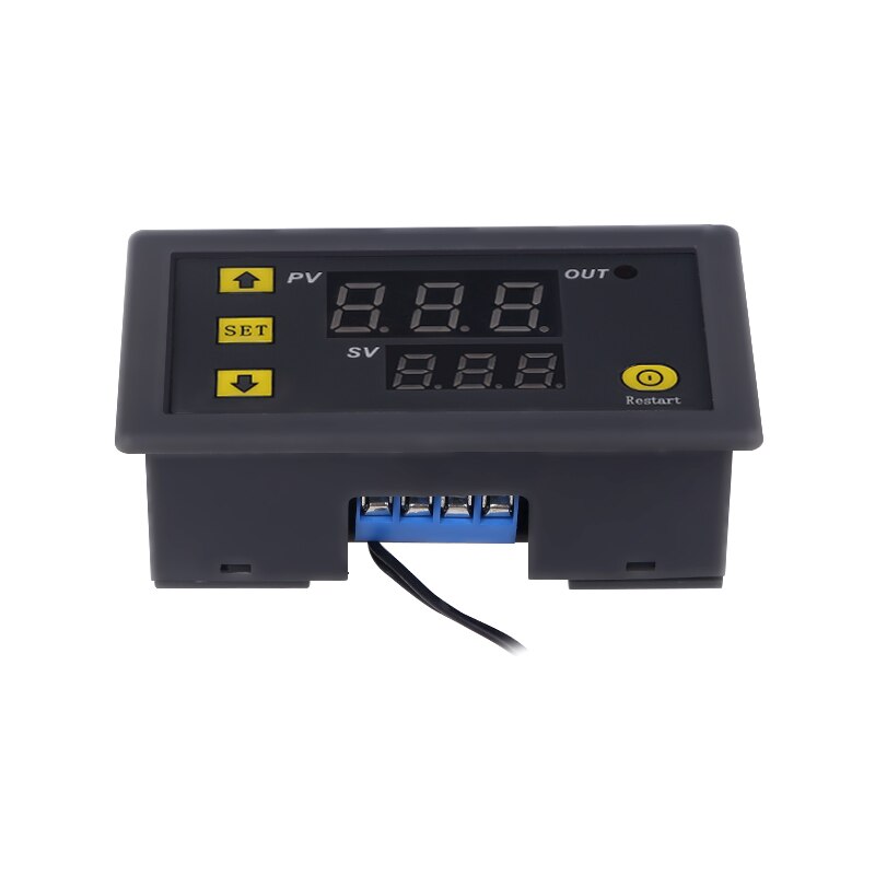 W3230 Mini Digital Temperature Controller 12V 24V 220V Thermostat Regulator Heating Cooling Control Thermoregulator With Sensor