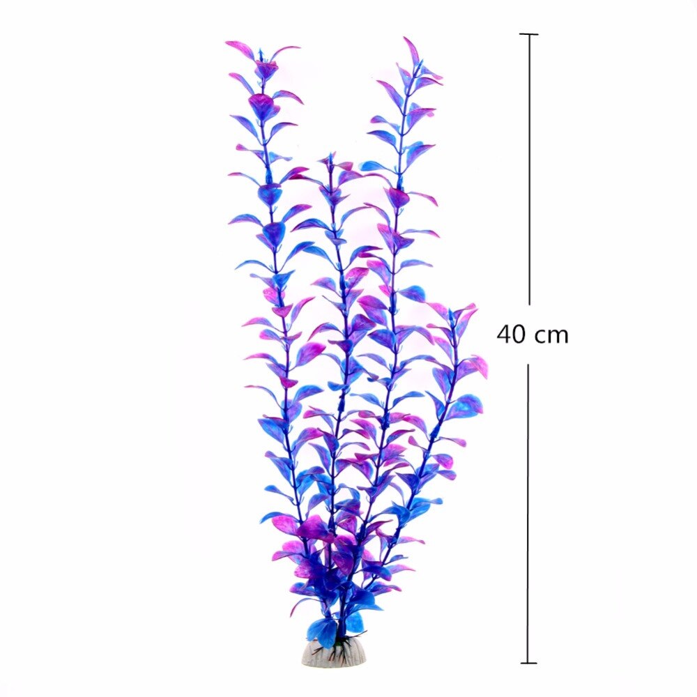 1 Pcs Simulatie Kunstplanten Water Gras Aquarium Aquarium Decoratie Landschap Ornament Plastic Aquatic Plant